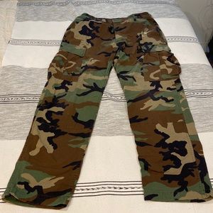 Camo army pants